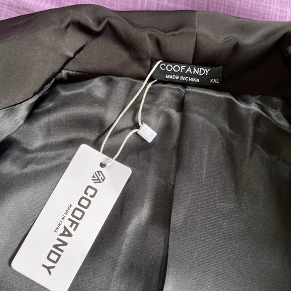 NWT Coofandy blazer with Pierre Cardin tie - Picture 6 of 10